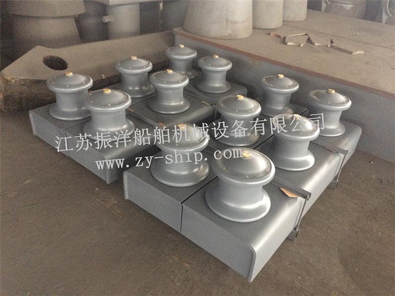 JIS开式三滚轮导缆器