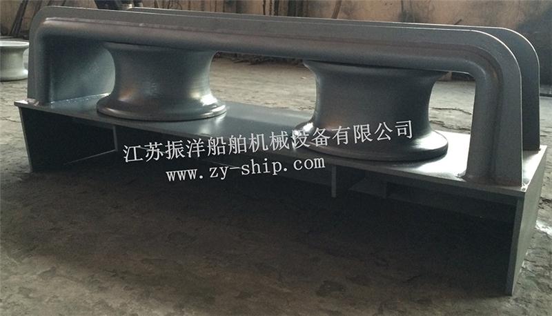 JIS闭式双滚轮导缆器